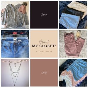 Welcome to my Closet! Please Read Below!